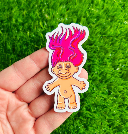 Troll Doll Sticker