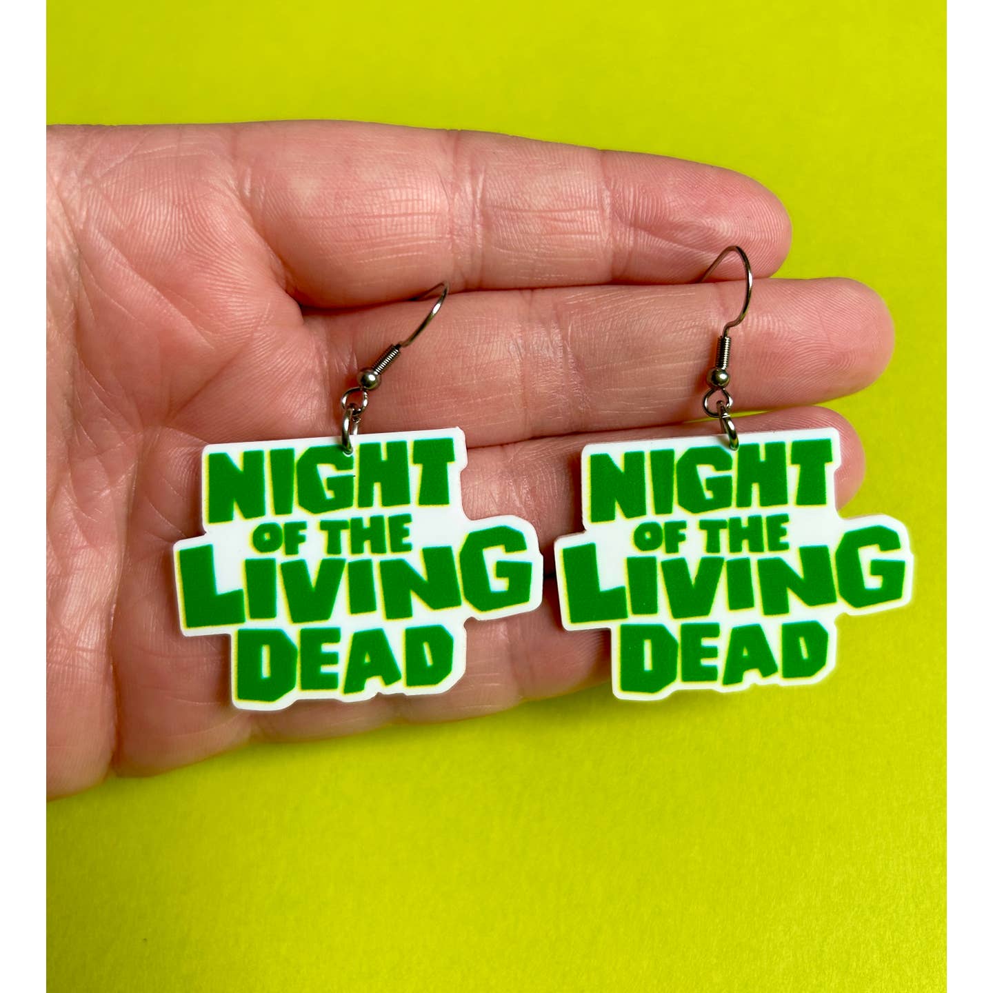 Night Of The Living Dead Earrings Or Necklace
