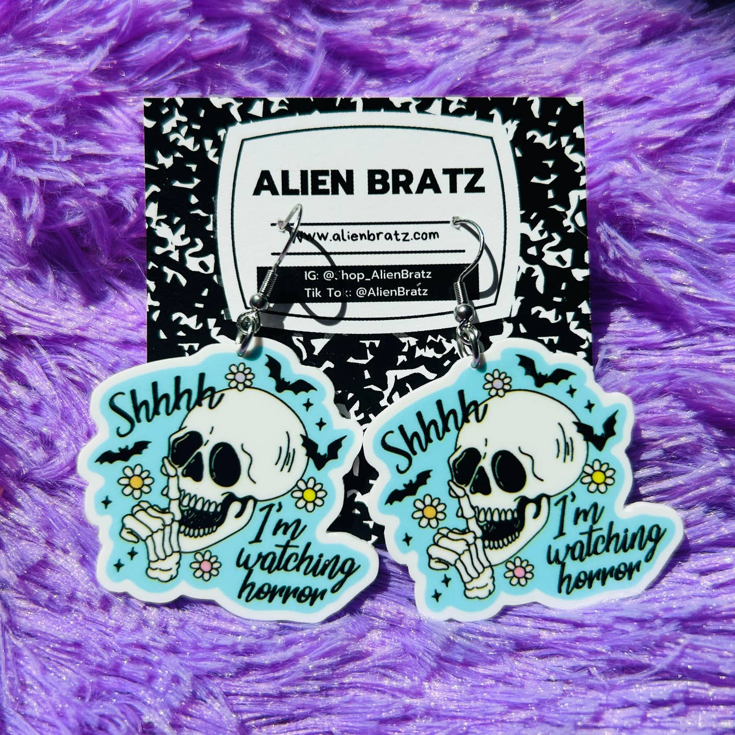 Horror Movie Earrings Or Necklace