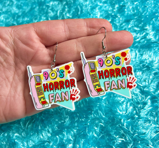 90’s Horror Earrings Or Necklace