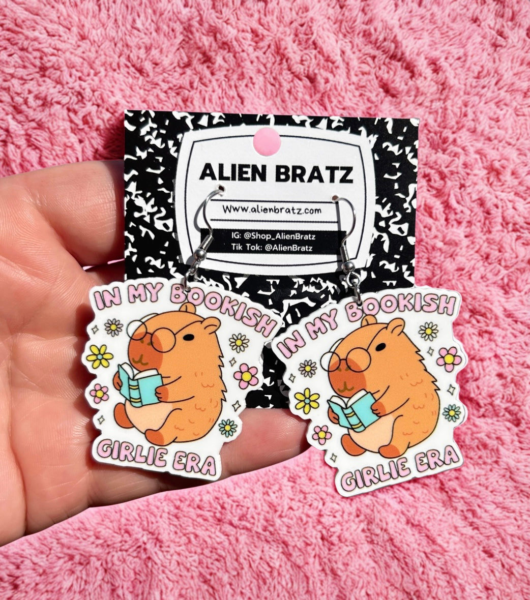 Capybara Earrings Or Necklace