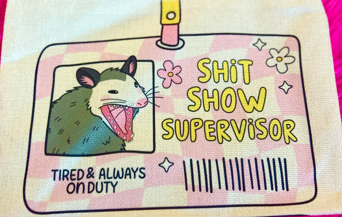 Possum Zipper Pouch