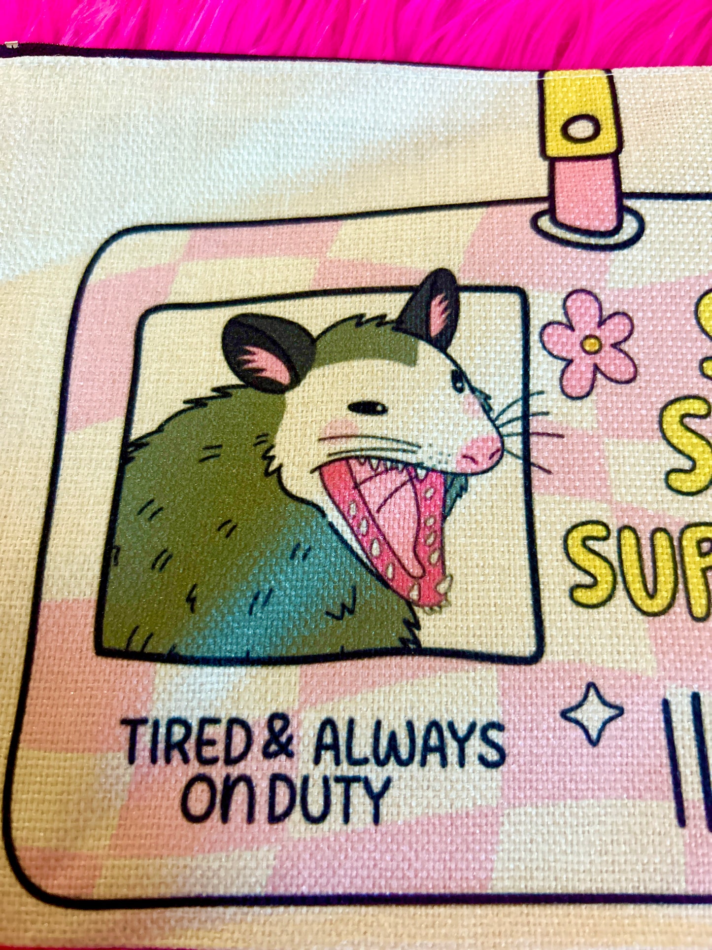 Possum Zipper Pouch