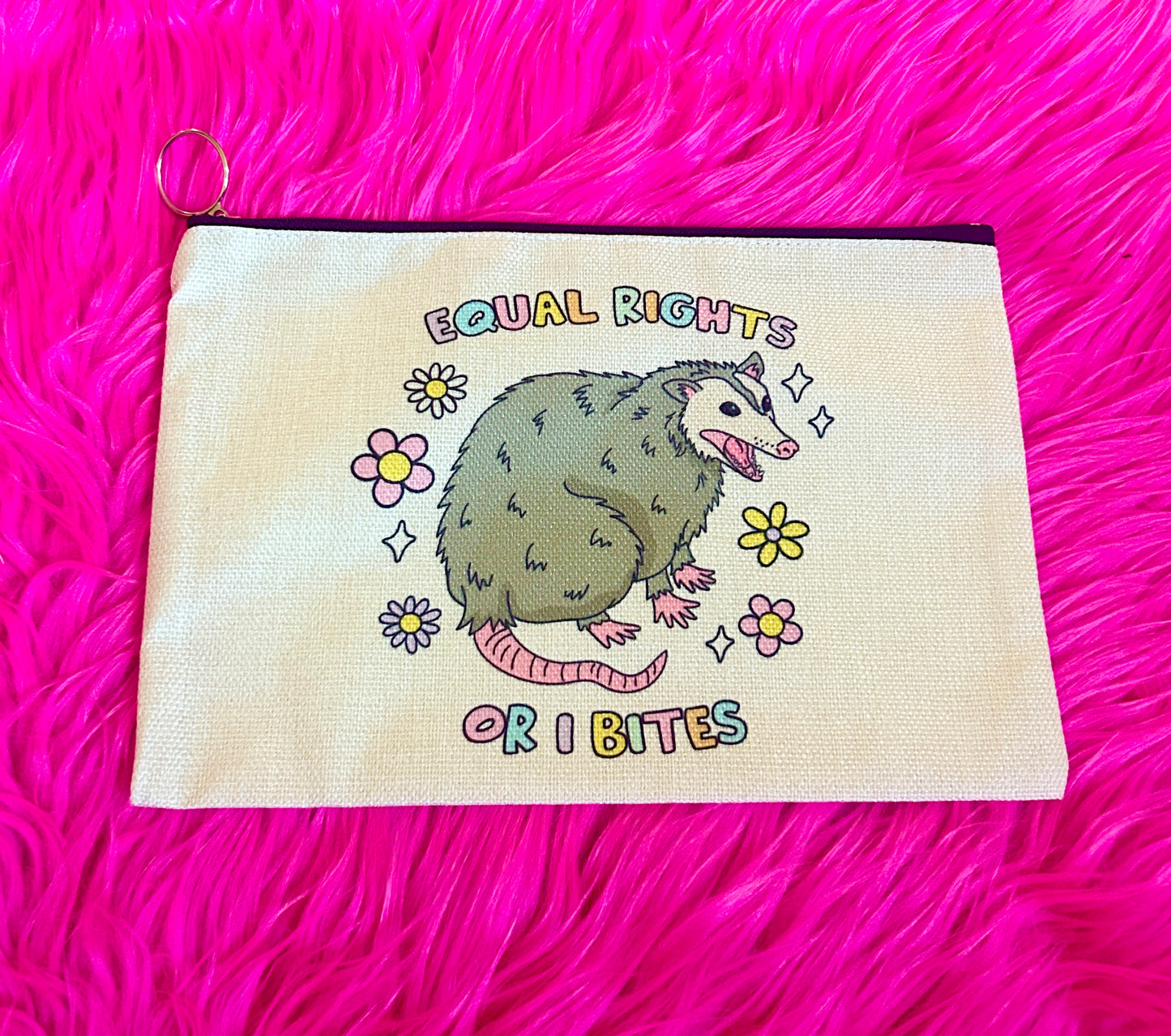 Possum Zipper Pouch