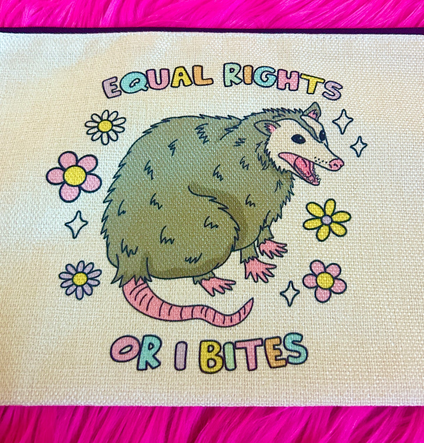 Possum Zipper Pouch