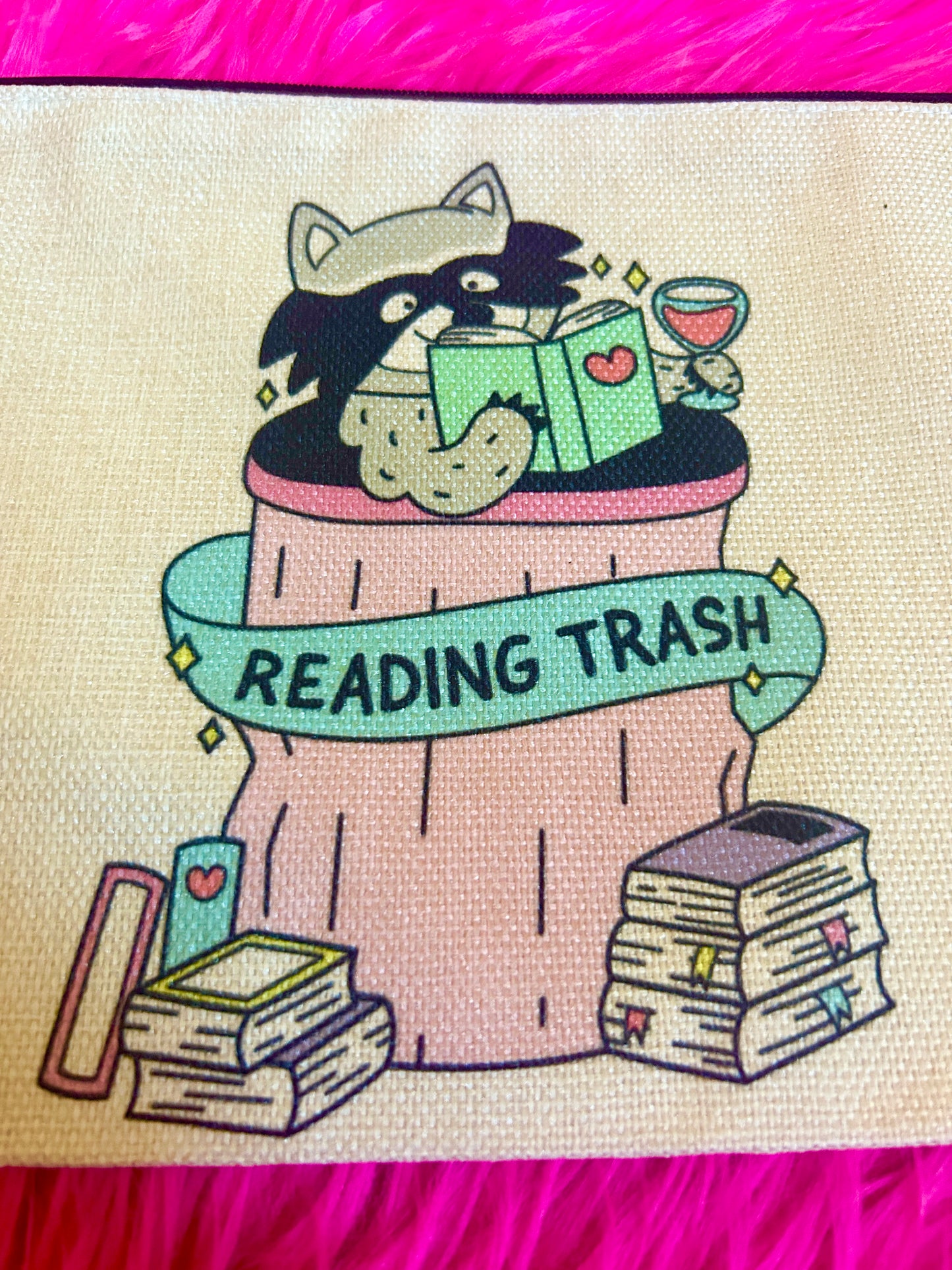 Raccoon Zipper Pouch