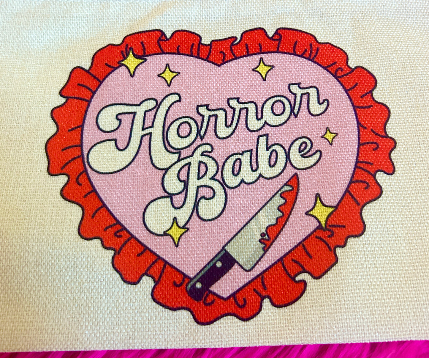 Horror Babe Zipper Pouch
