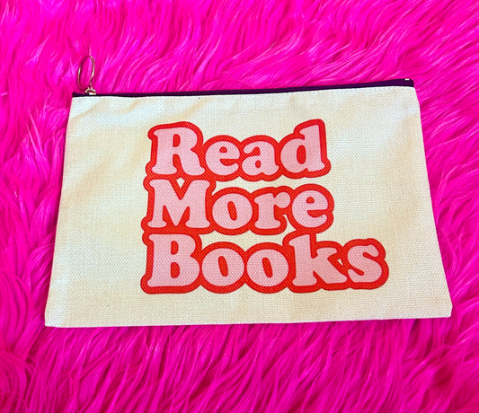 Read More Books Zipper Pouch