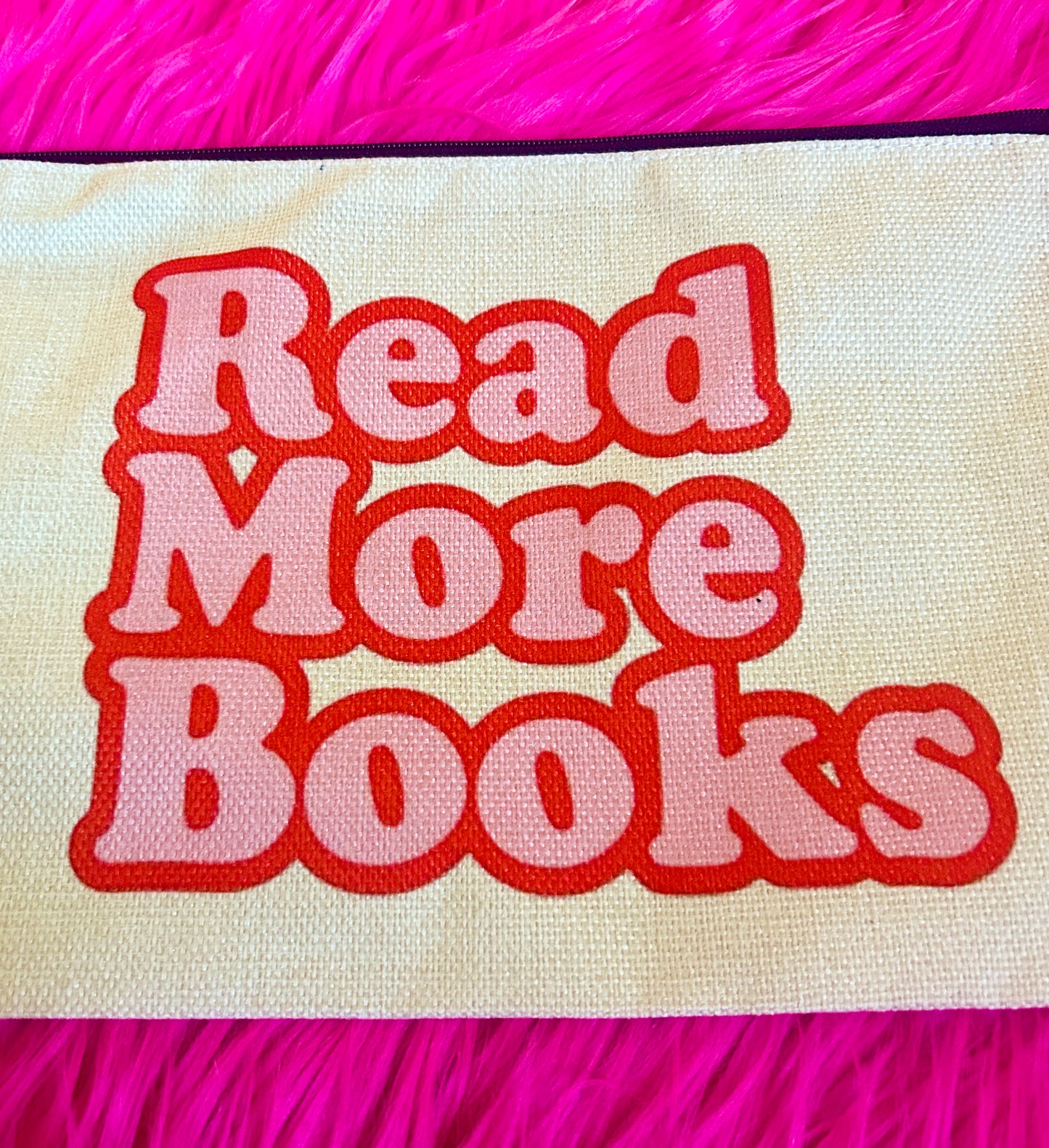 Read More Books Zipper Pouch