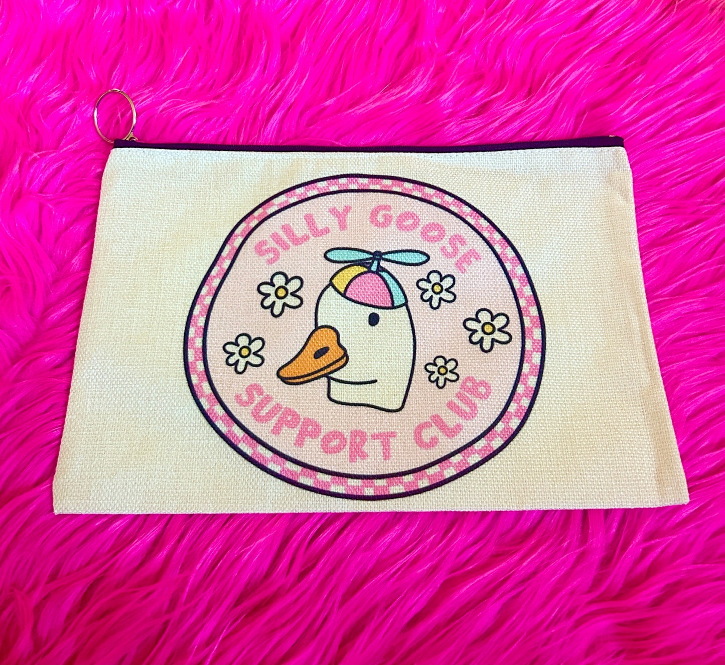 Silly Goose Zipper Pouch