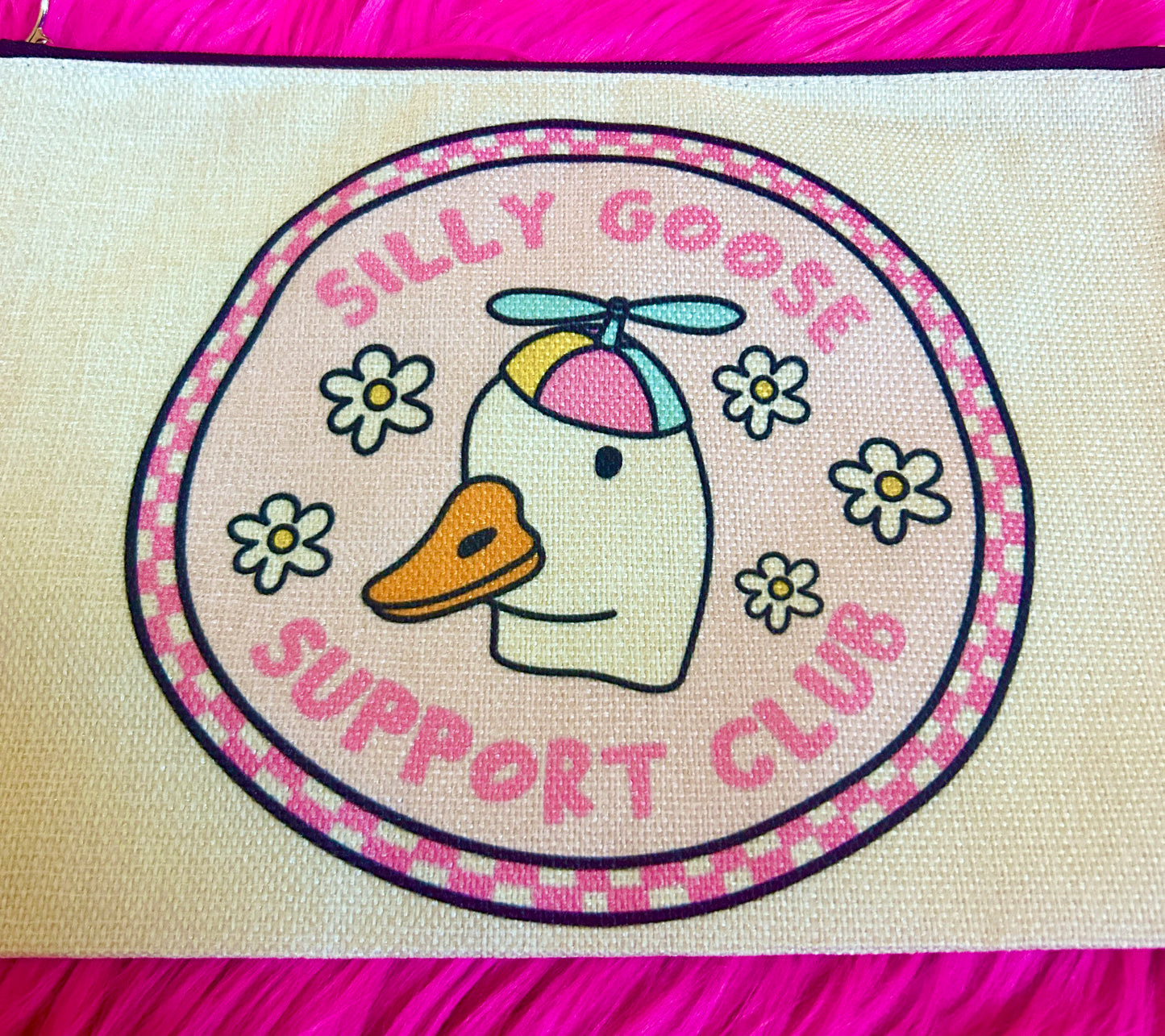 Silly Goose Zipper Pouch