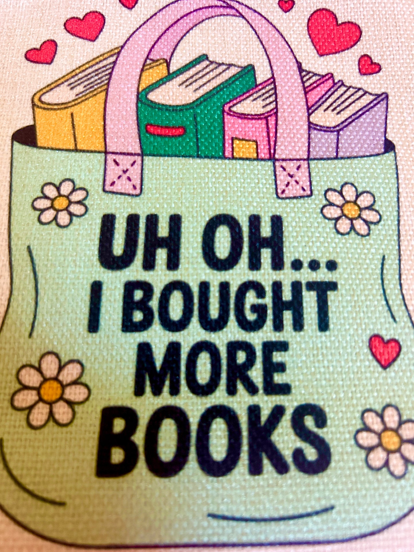 Book Shopping Zipper Pouch