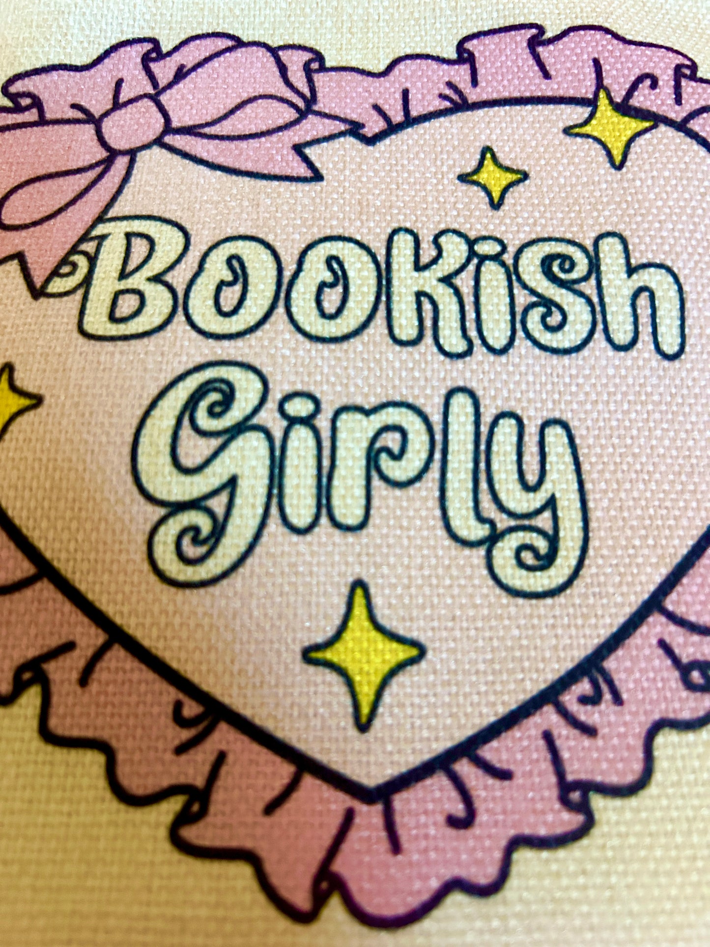 Bookish Girly Zipper Pouch