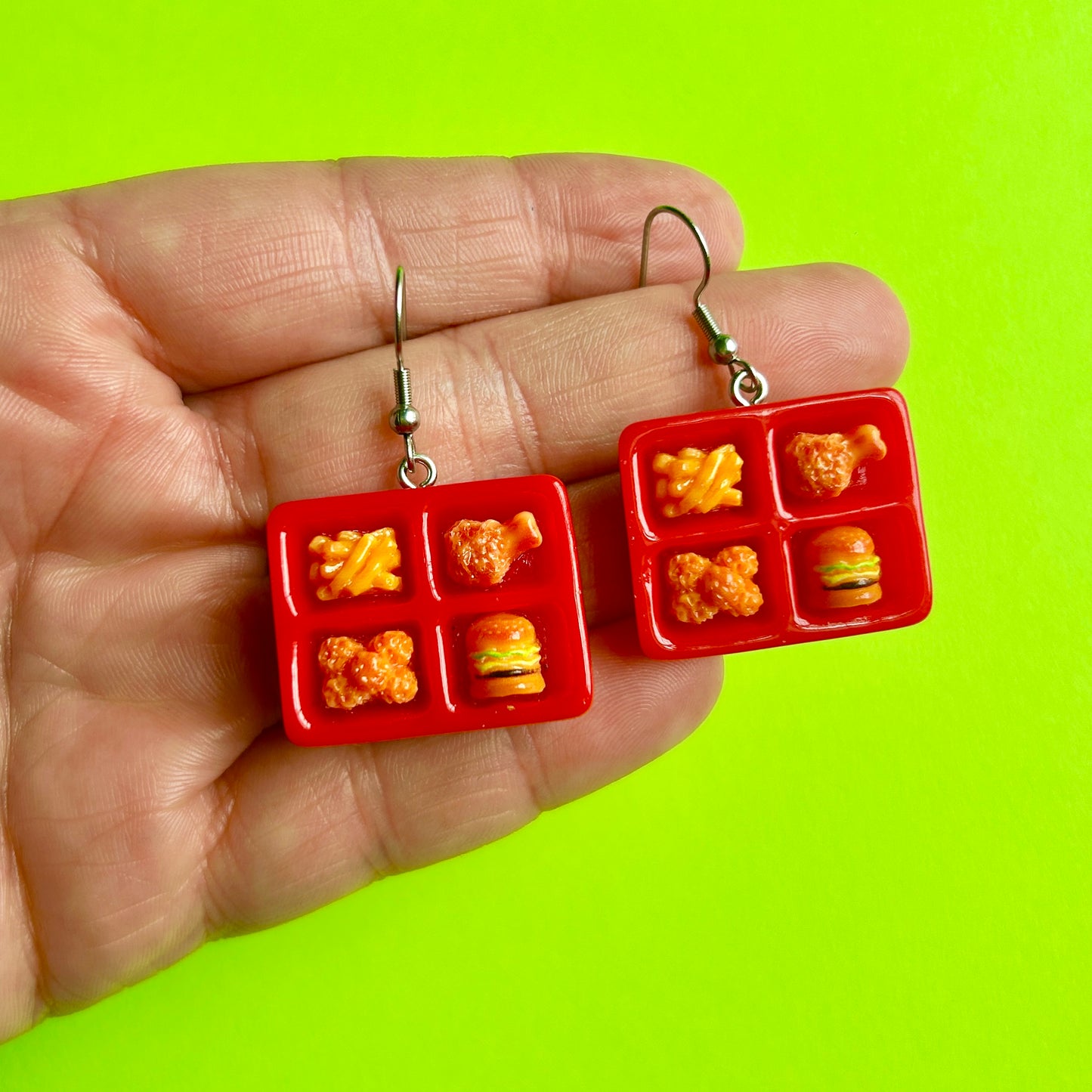 Tv Dinner Earrings