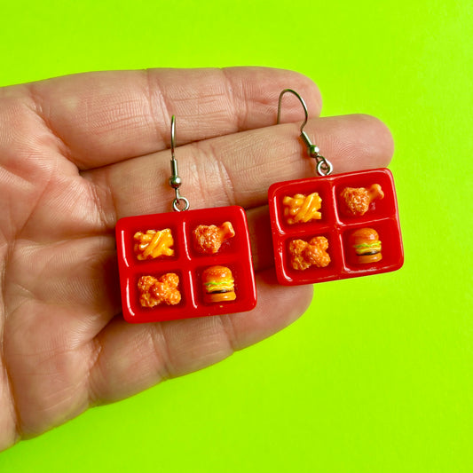 Tv Dinner Earrings
