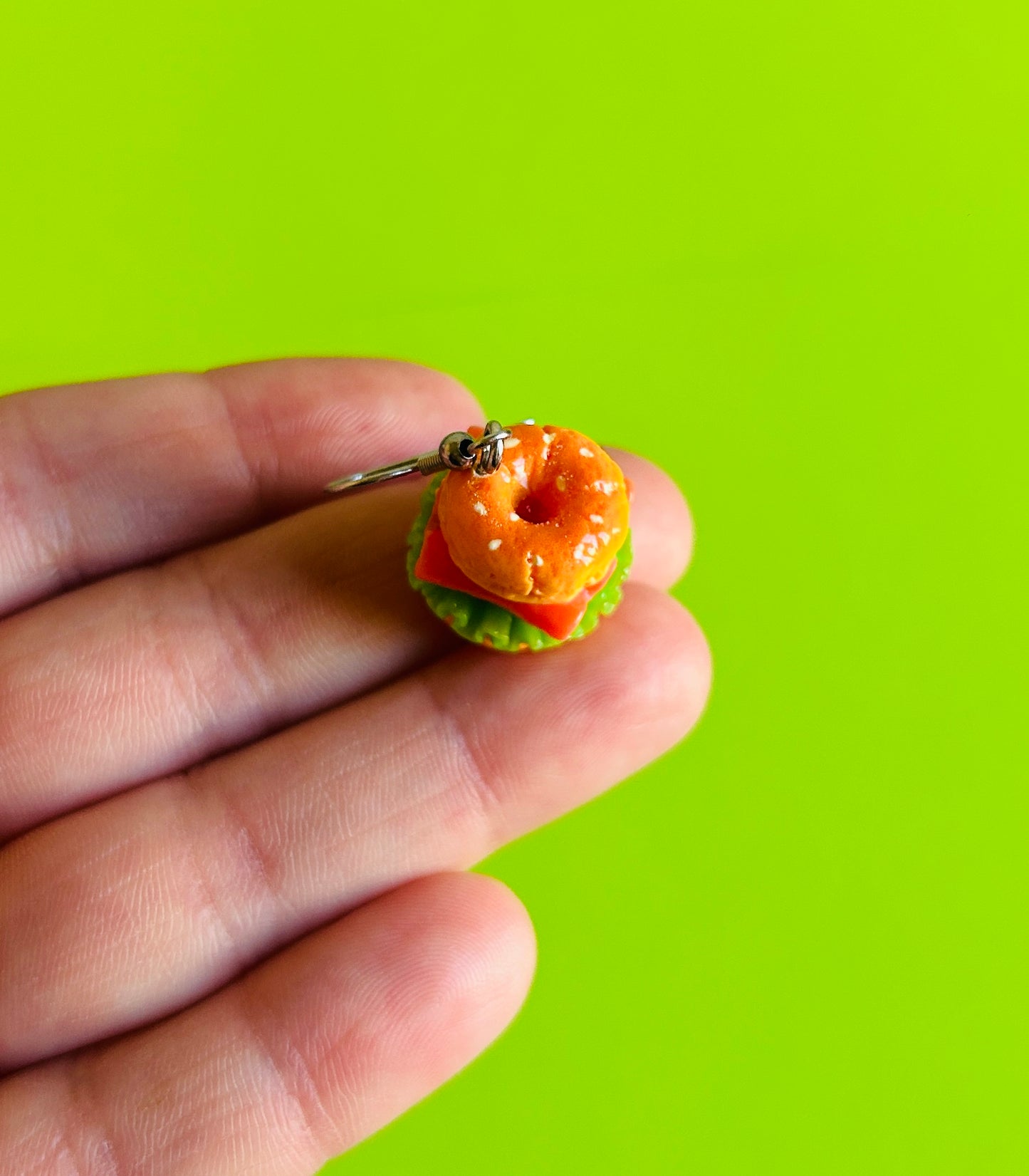 Bagel Sandwich Earrings