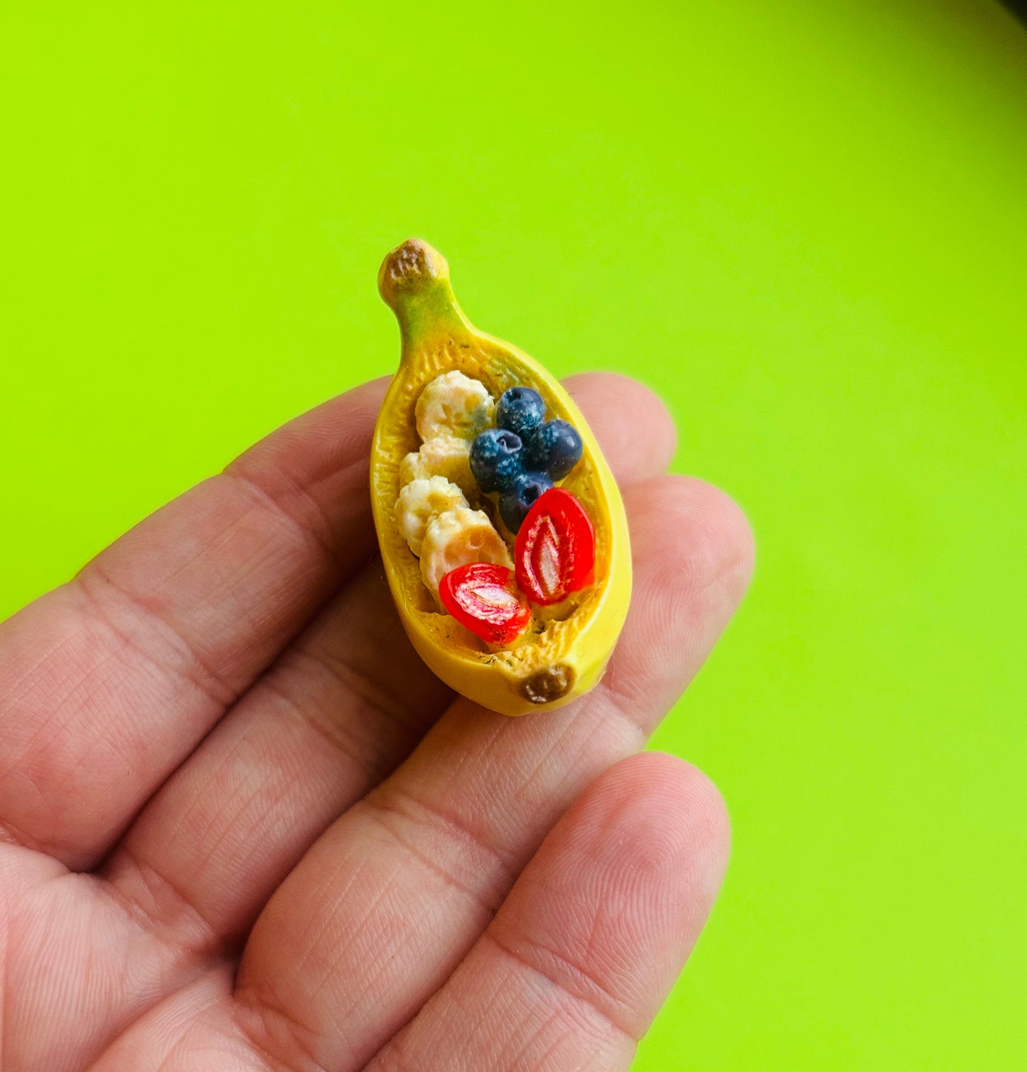 Banana Keychain