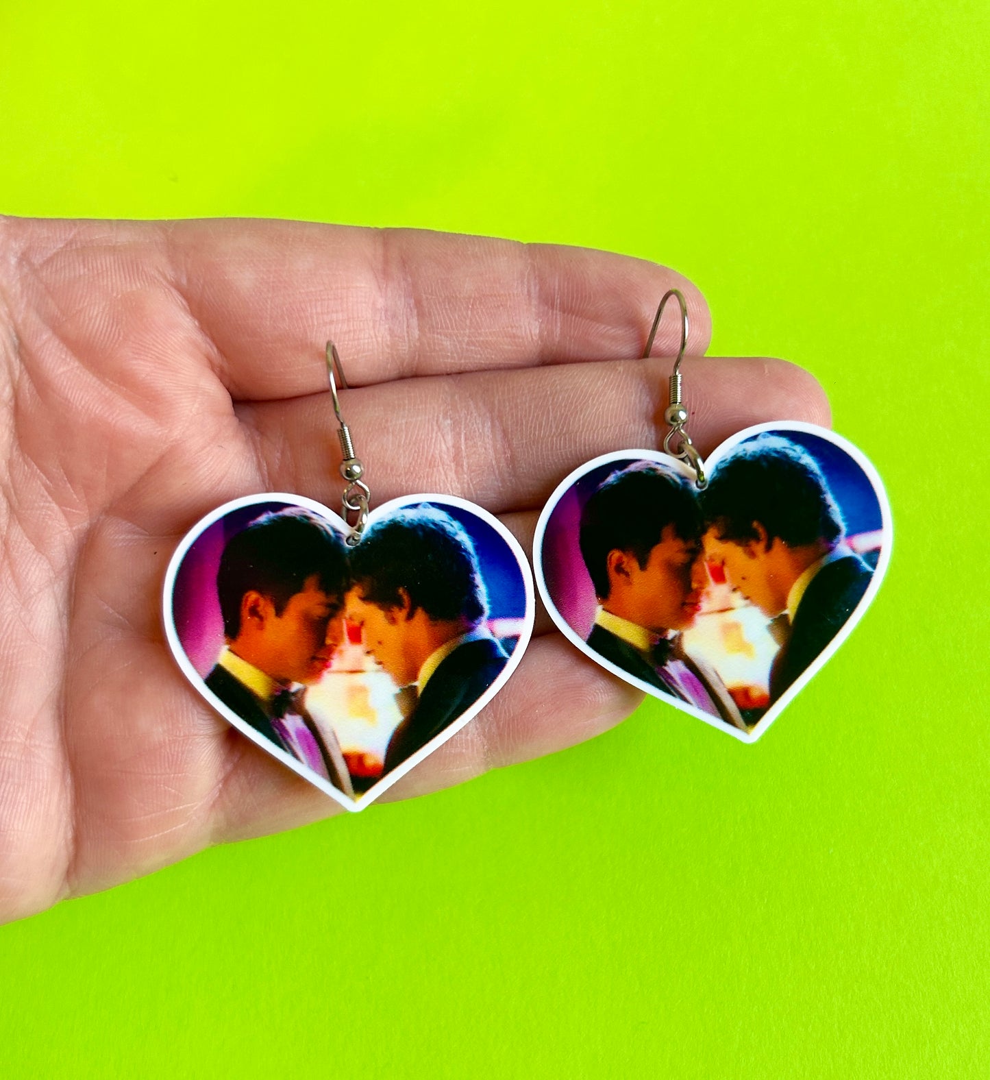 Heated Rivalry Earrings Or Necklace