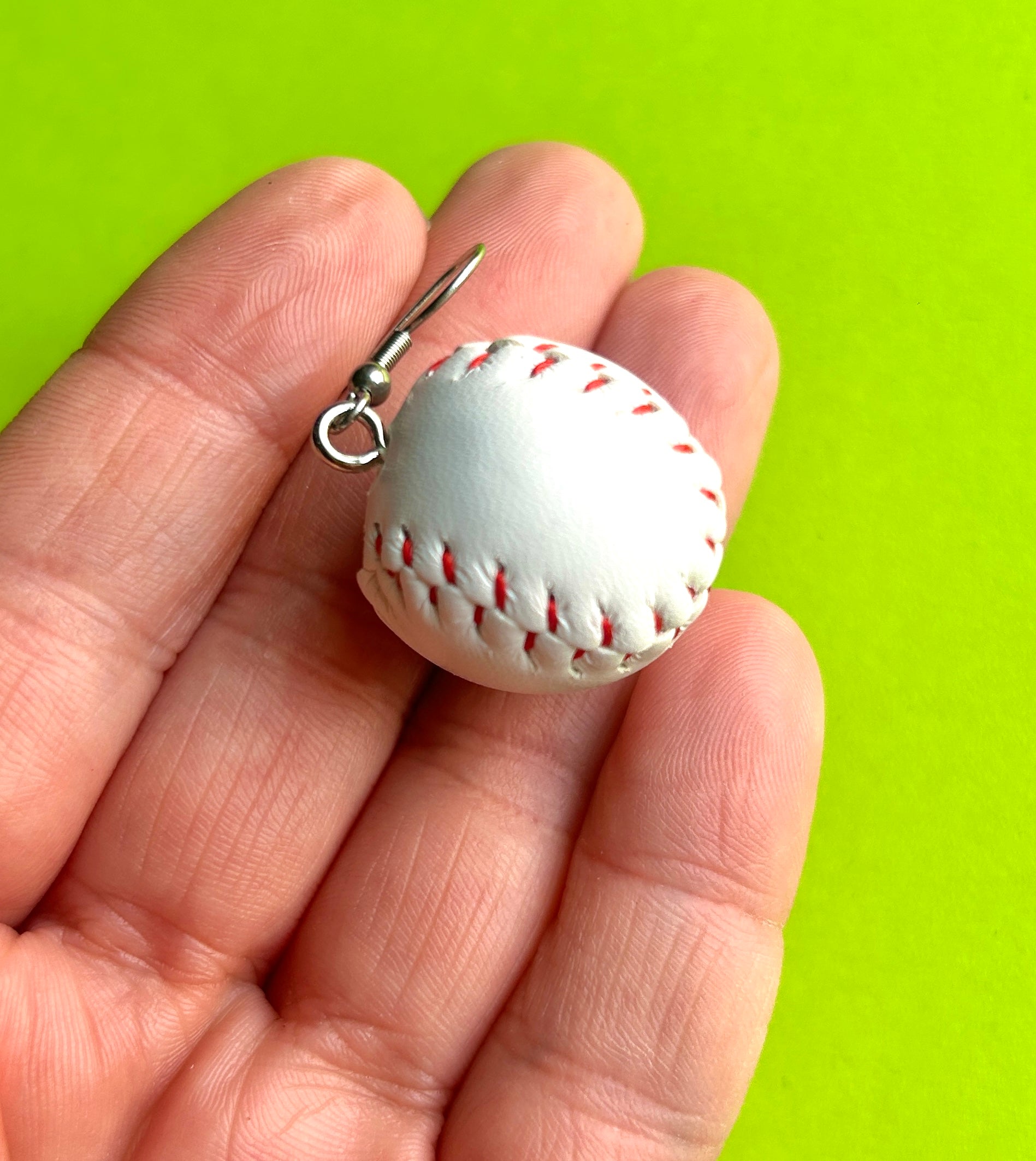 Orecchini Da Baseball A Tema Sportivo - Borchie Con Strass In Lega, 1,3 Cm, Regalo Per Giocatori E Fan