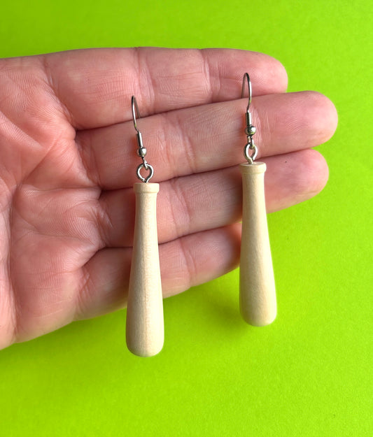 Baseball Earrings