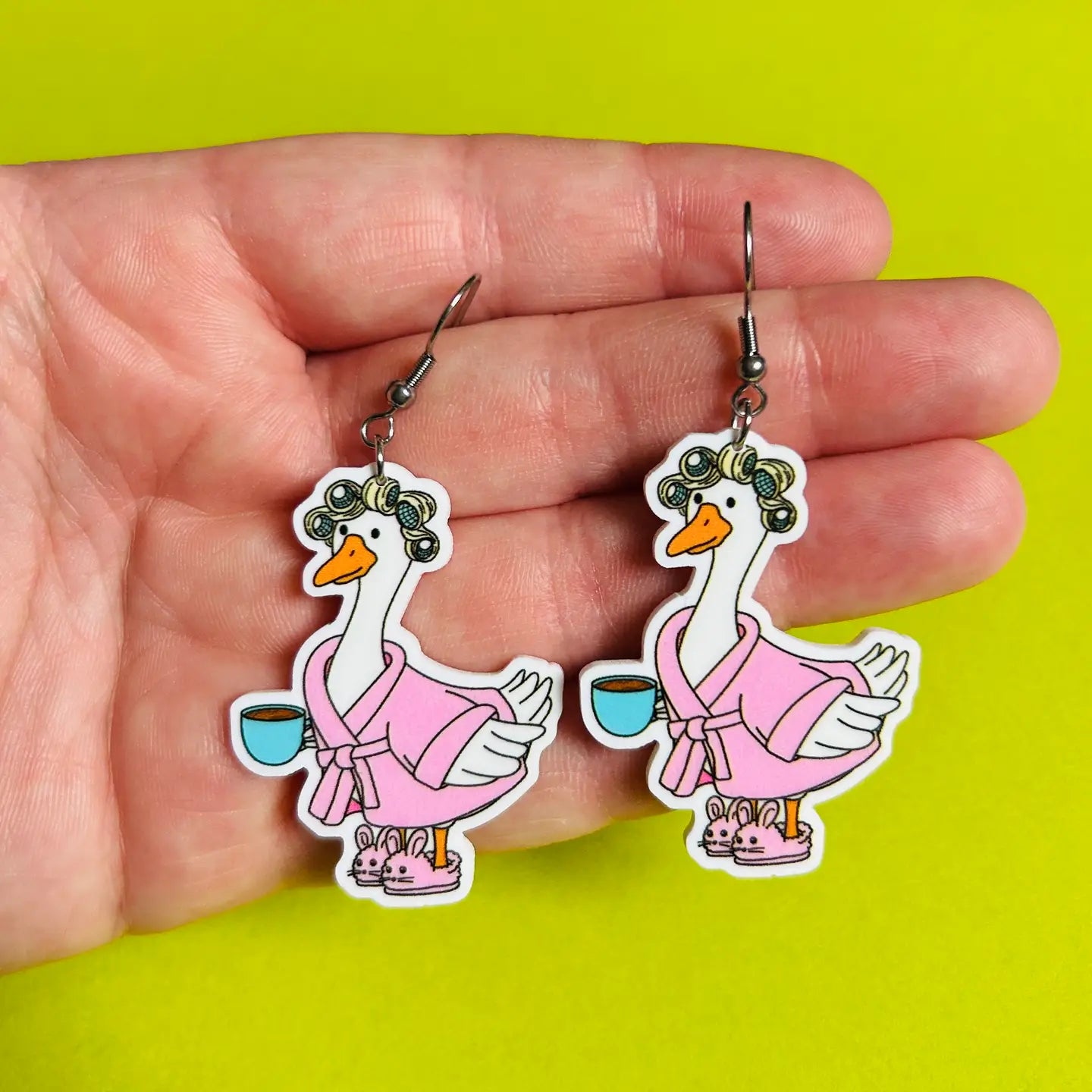 Silly Goose Earrings or Necklace