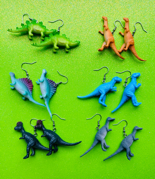 Dinosaur Earrings