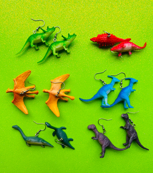 Dinosaur Earrings