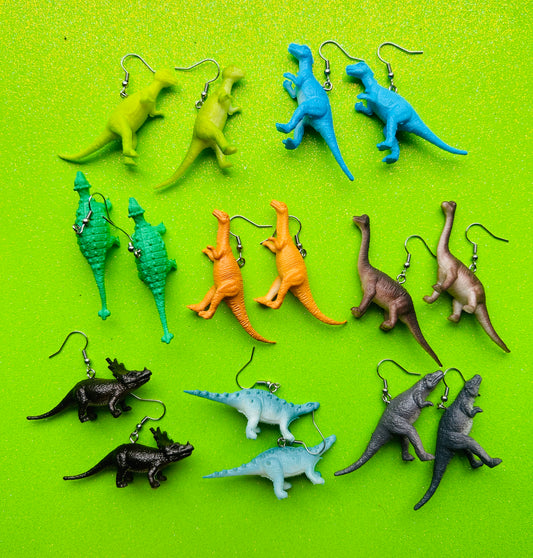 Dinosaur Earrings