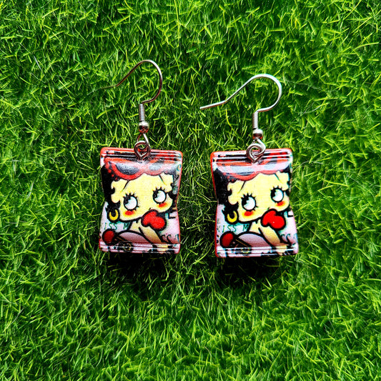 Y2K Sexy Betty Boop Candy Earrings