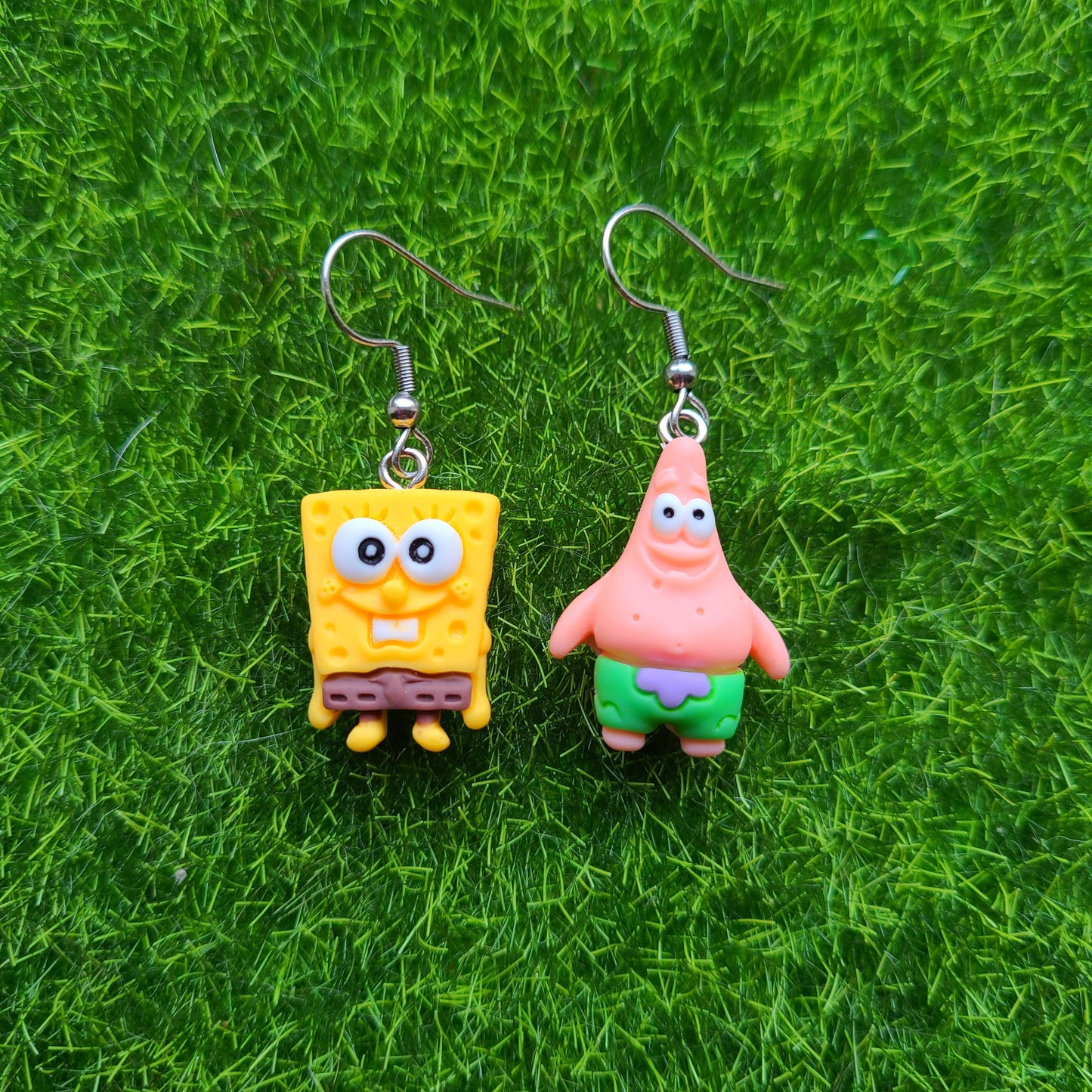 Spongebob Squarepants and Patrick Star Earrings