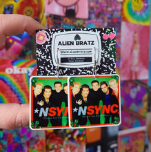 Load image into Gallery viewer, Christmas NSYNC Earrings Or Necklace
