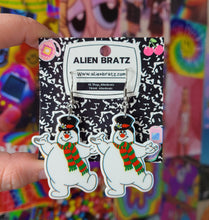 Load image into Gallery viewer, Frosty The Snowman Earrings Or Necklace
