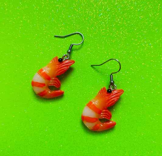 Shrimp Earrings