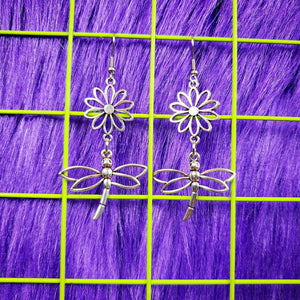 Daisy Dragonfly Earrings