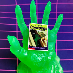 Goosebumps Stay Out Of The Basement Book Pin