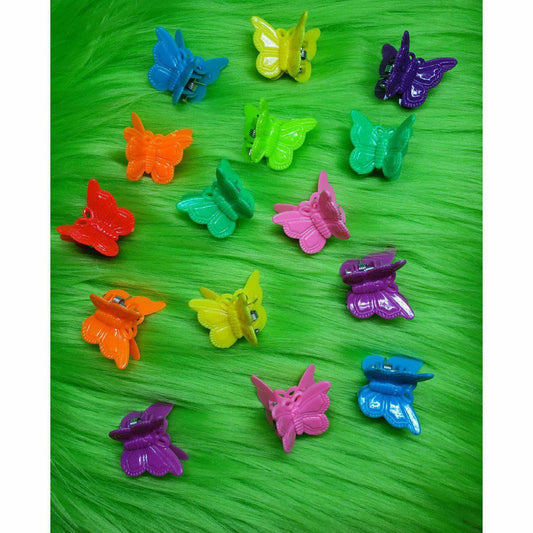 Colorful Butterfly Clips