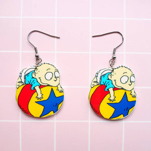 Tommy Pickles Rugrats Earrings Or Necklace