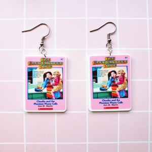 The Babysitter's Club Book Earrings