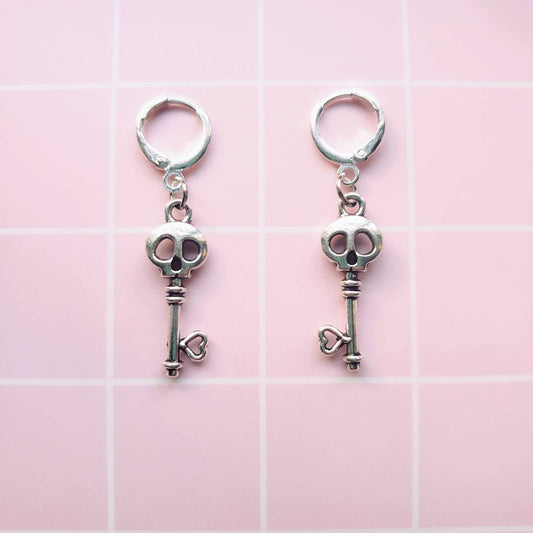 Skeleton Key Earrings