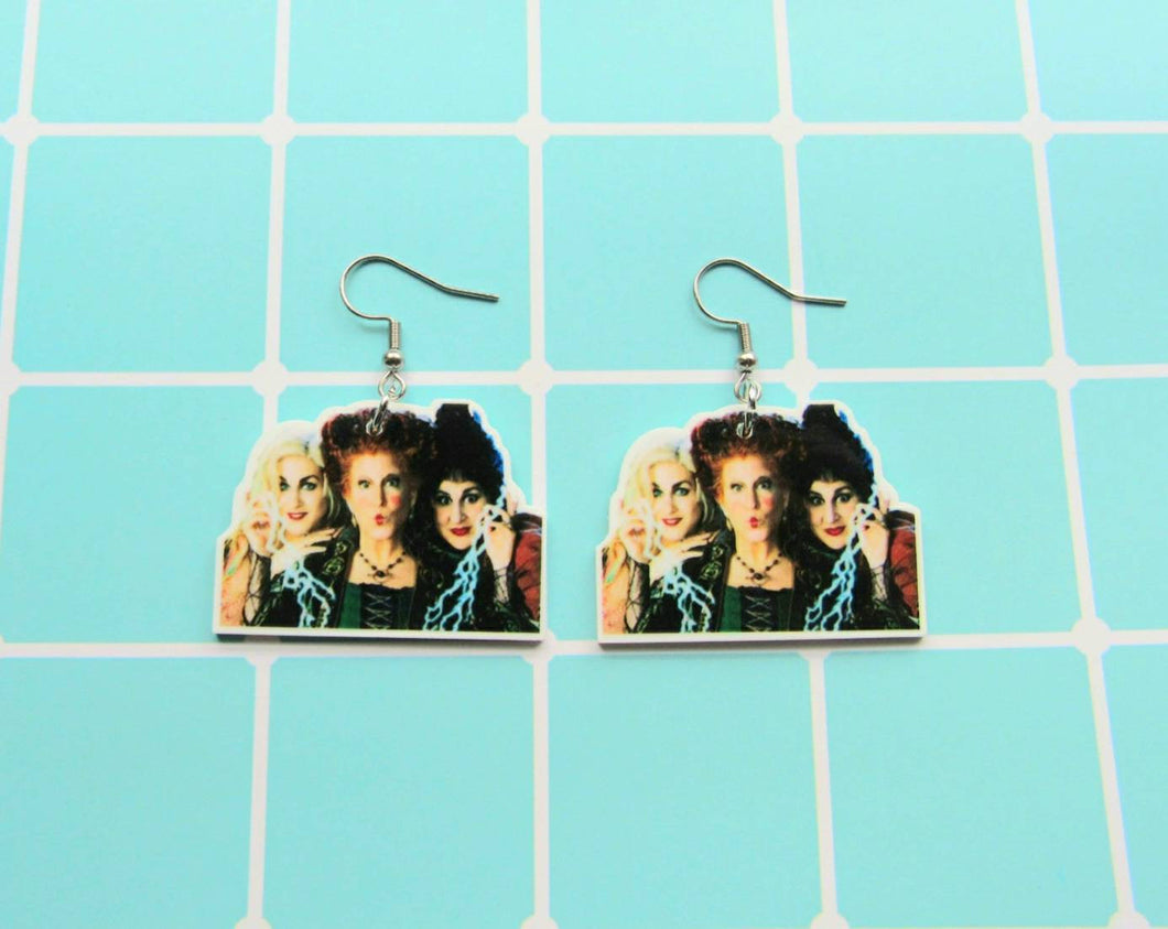 Hocus Pocus Earrings Or Necklace