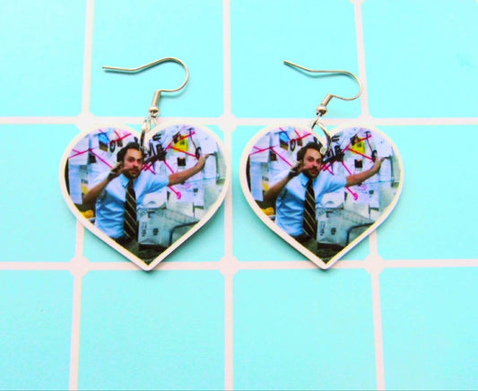 Charlie from It's Always Sunny In Philadelphia Earrings Or Necklace