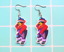 Load image into Gallery viewer, Lisa Frank Hollywood Bear Earrings Or Necklace
