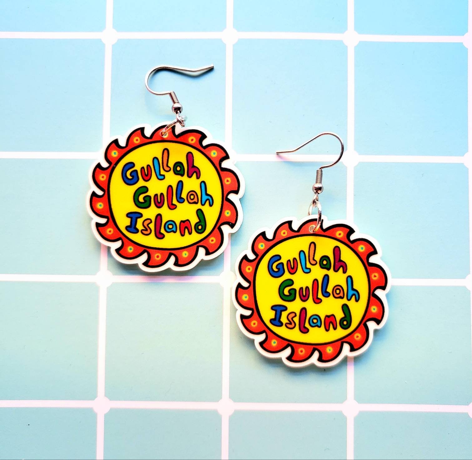 Gullah Gullah Island Earrings Or Necklace 90's Nostalgia Nickelodeon ...