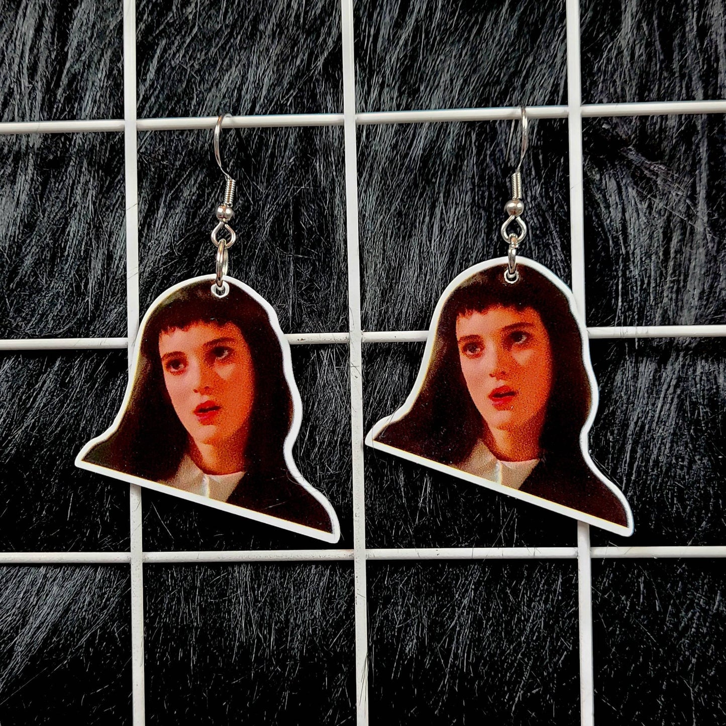 Beetlejuice Lydia Deetz Earrings