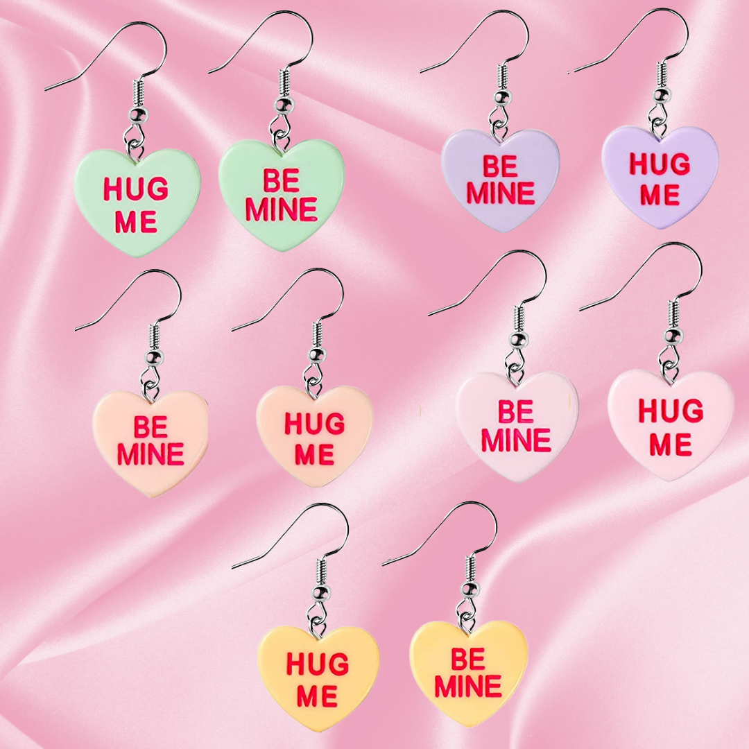 Conversation Heart Earrings